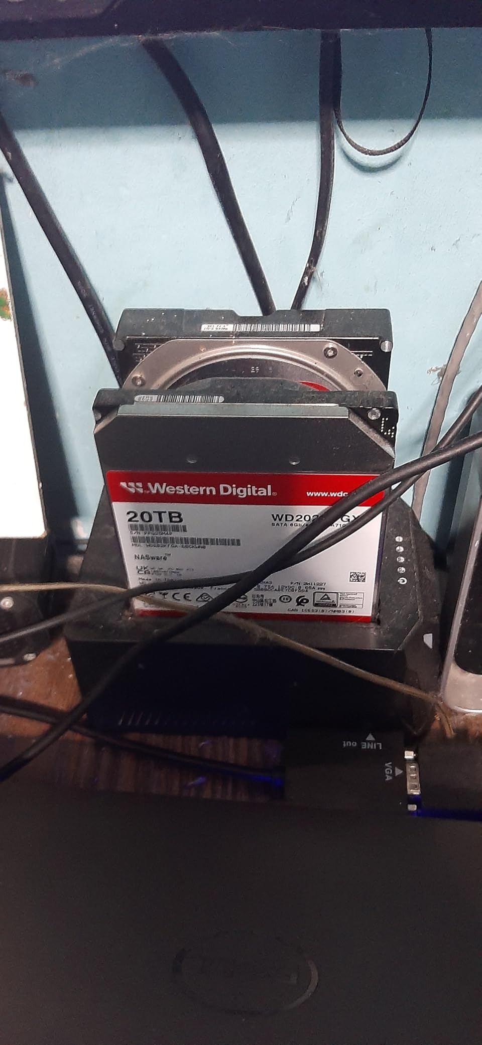 8TB WD Red Pro NAS Internal Hard Drive HDD - 7200 RPM, SATA 6 Gb/s, CMR, 256 MB Cache, 3.5