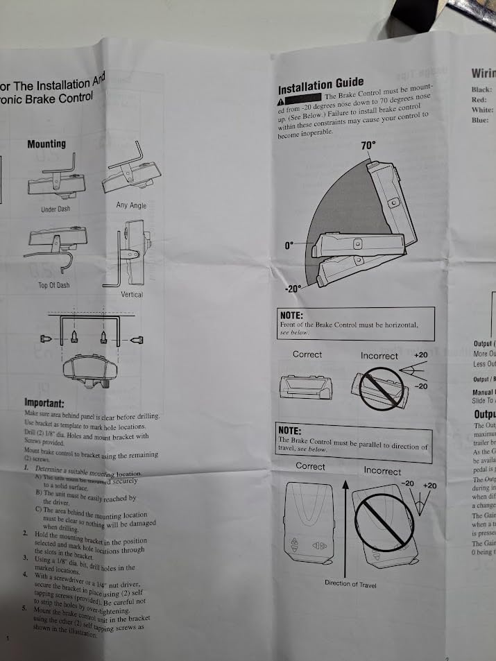 briidea Proportional Trailer Brake Controller, Digital Electric Brake Control for 1-4 Axle Trailers customer photo 1