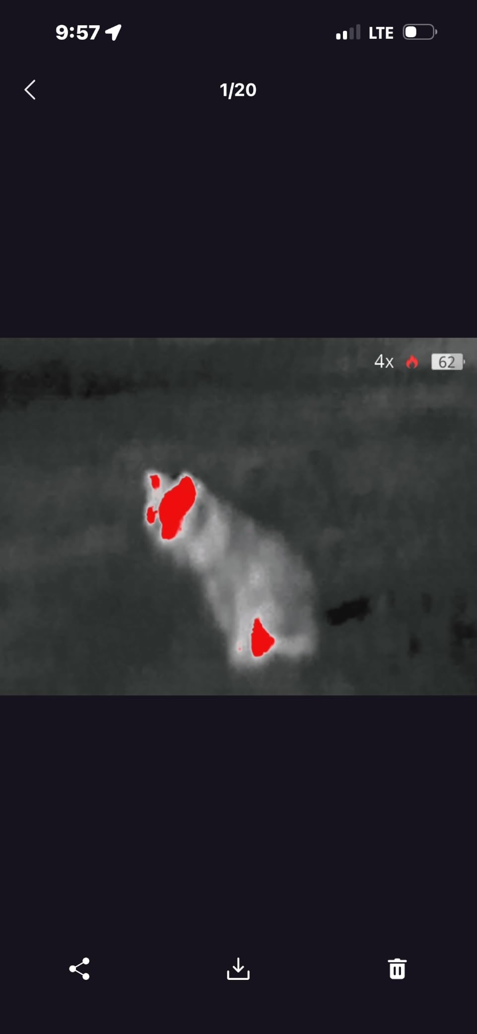 TOPDON TS004 Thermal Imaging Monocular, 320 x 240 TISR 256 x 192 IR Resolution, Supported Wireless Connection, 13mm 50Hz Thermal Night Vision with 11h Battery Life, IP67 Monocular for Hunting customer photo 2