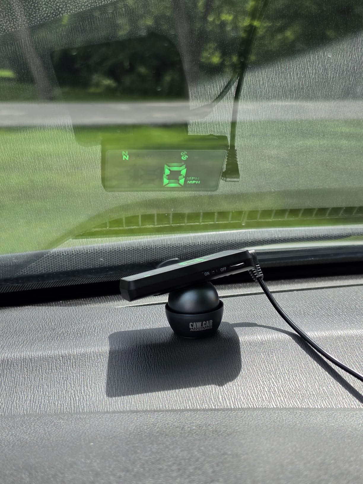 Heads up Display for Cars Windshield, Car HUD Display, GPS Speedometer | USB Cable Plug & Play,Automatic Brightness Adjustment,Speeding Alert customer photo 1