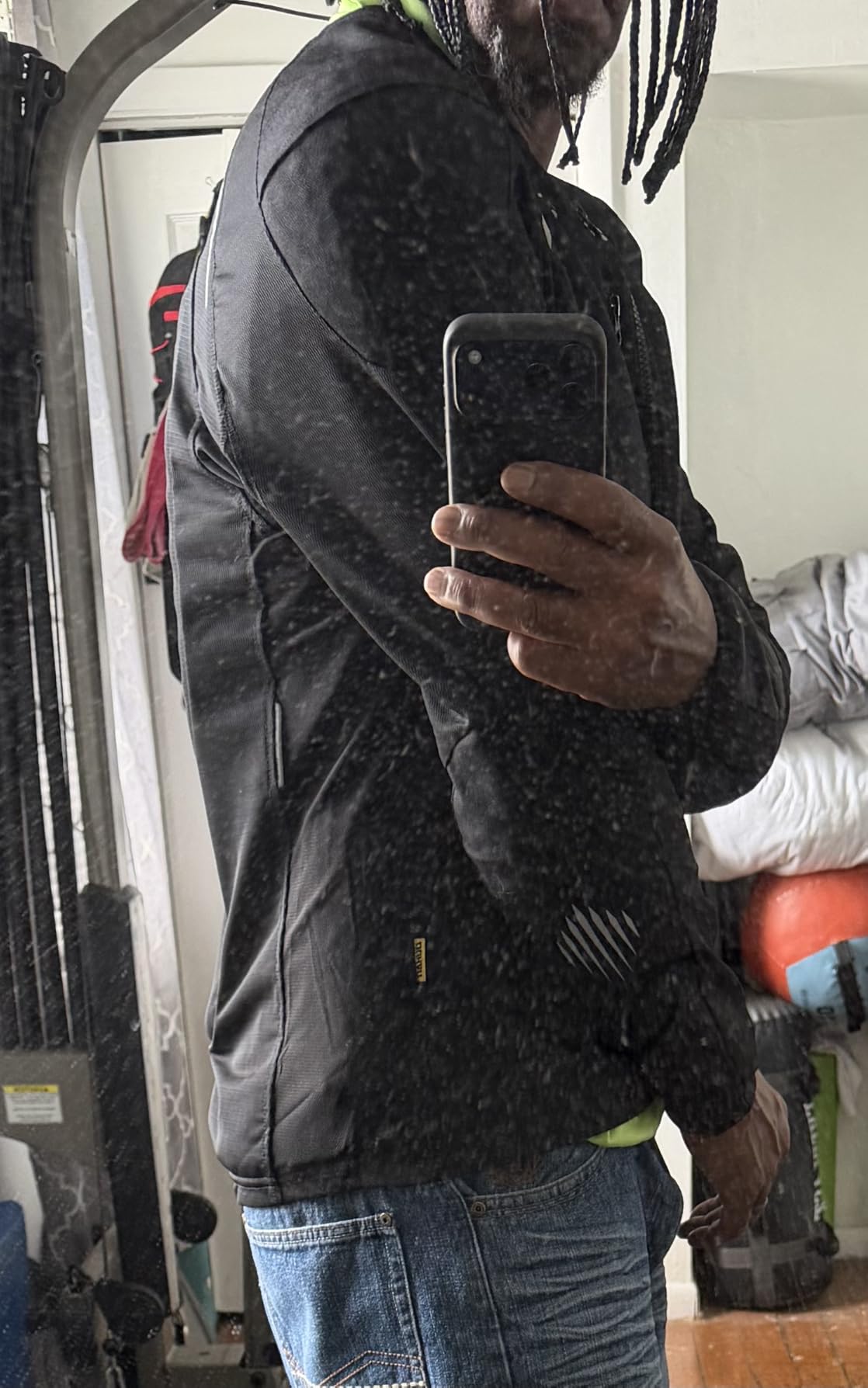 Motorcycle Shirt Mesh Motorcycle Jacket Men with CE Level 2 Armor for All Seasons customer photo 1