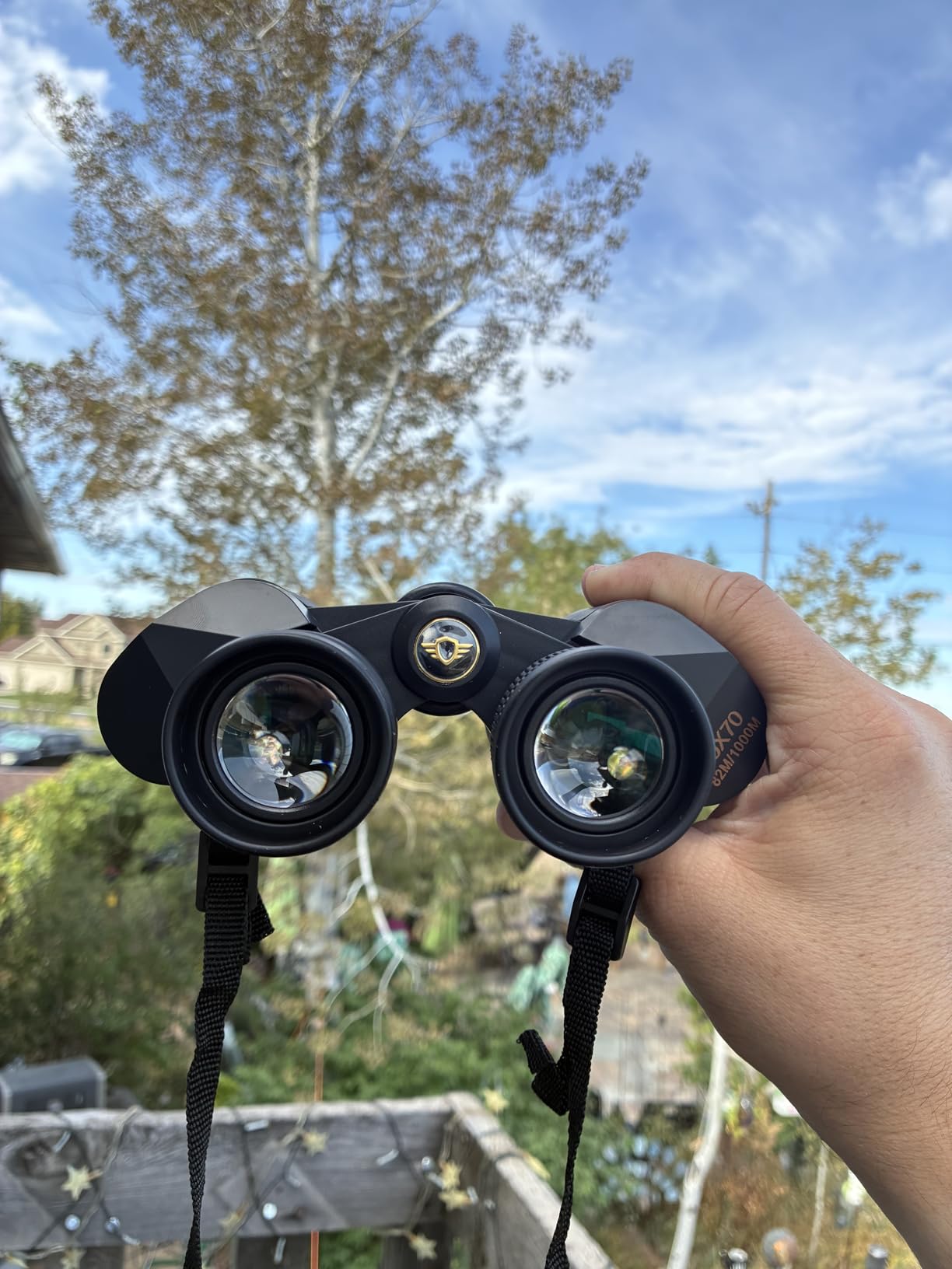 Aurosports 20x70 Binoculars for Adults with 70mm Large Objective Lens | High Powered, Enhanced Low-Light Performance, BAK4 Prism FMC HD Optics, Bird Watching, Cruise Ships, Hunting customer photo 1