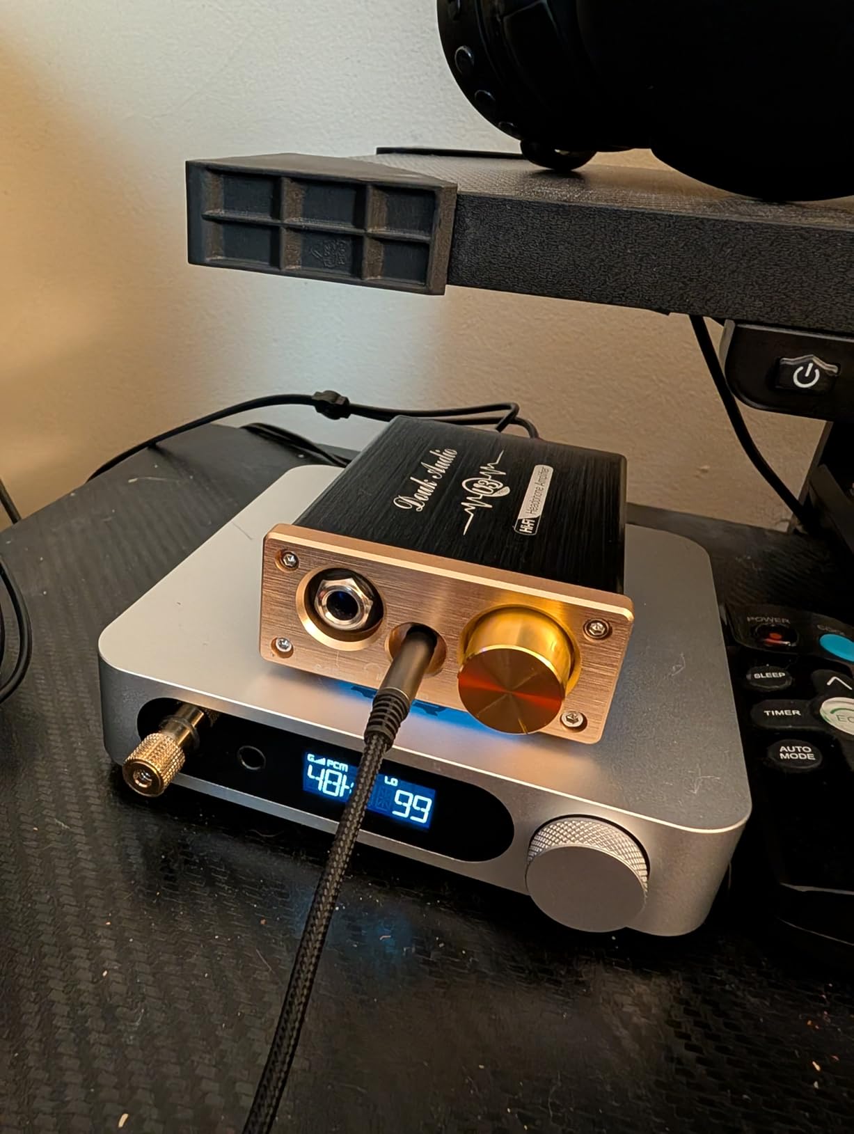 Douk Audio U3 PRO HiFi Mini Class A Headphone Amplifier - High-Power Desktop Amp for 18-600 ohm Headphones, 1500mW Output, 3.5mm & 6.35mm Jacks, DC 5V customer photo 2