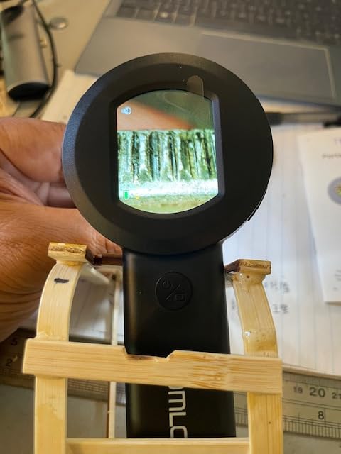 TOMLOV P10 Handheld Digital Microscope with 2-Inch Screen and 100X Magnification customer photo 1