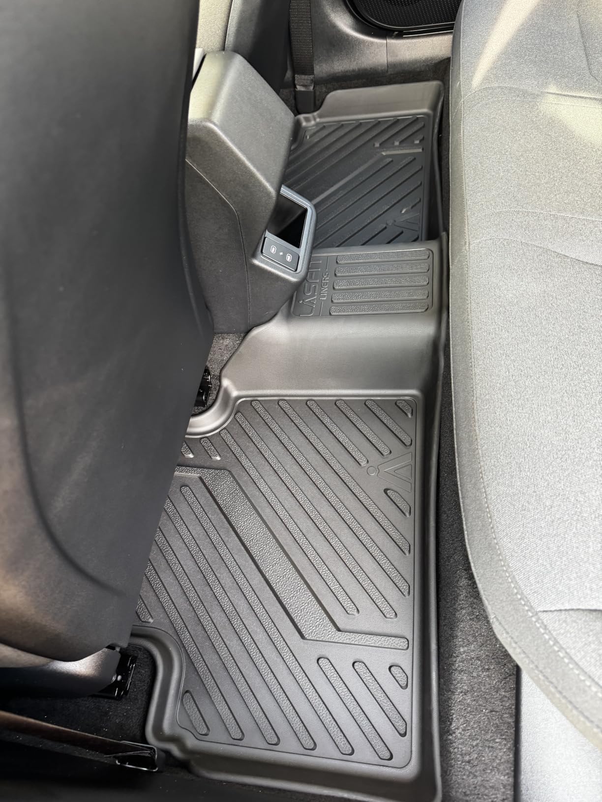 Floor Mats for Kia Telluride 2025 2024 2023 2022 2021 2020 | All Weather TPE Custom Fit Floor Liners, Full Set Car Mats with Backrest Mats & Cargo Trunk Mat Accessories, Black customer photo 1