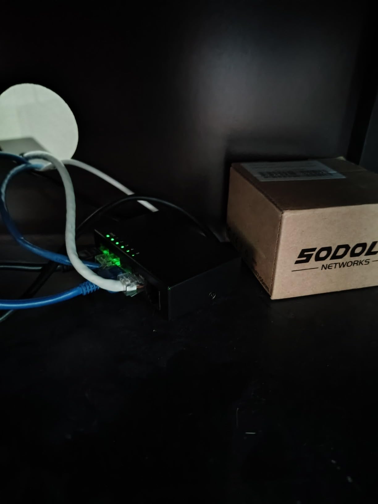 SODOLA 6 Port 10Gb Switch, Easy Web Managed, 4X 10G RJ45 + 2X 10G SFP+ Ports | Metal Casing, Fan Cooling, Supports LACP/QoS/VLAN/IGMP, Desktop/Wall Mounted, For Wireless AP, NAS, PC customer photo 1