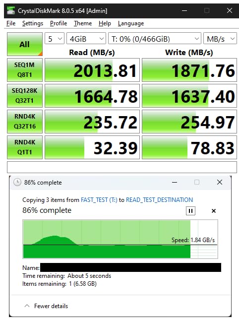 UGREEN 20Gbps M.2 NVMe SATA SSD Enclosure, 8TB USB C External NVMe M.2 Enclosure Compatible with USB 3.2 Gen2*2 Support UASP Trim for M/B+M Key SSD in Size of 2230/2242/2260/2280 customer photo 2
