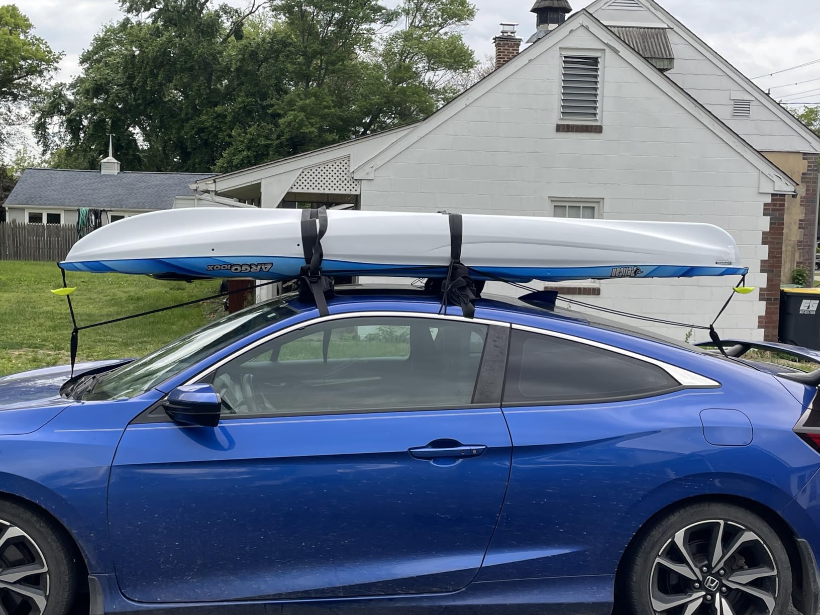 Abahub Kayak Roof Rack Soft Roof Rack Pads for Car Kayak and Surfboard customer photo 1