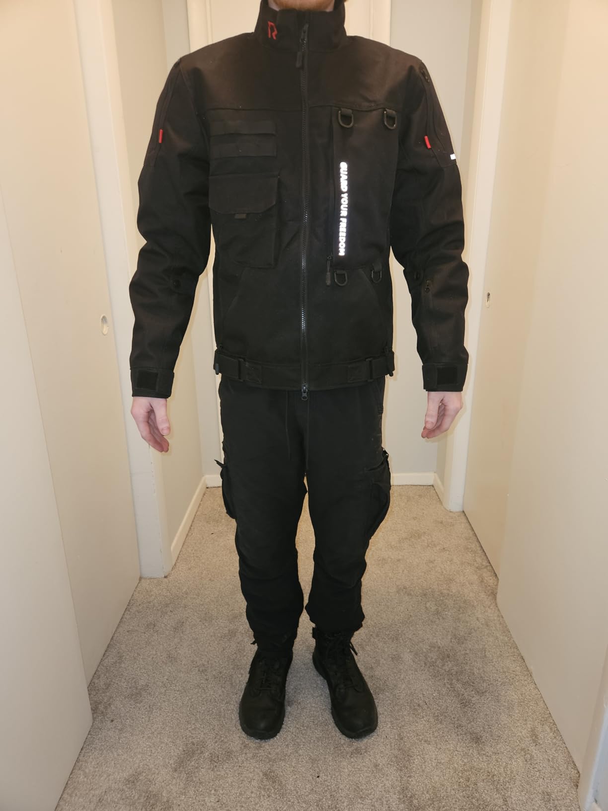 RIDEIRON Motorcycle Riding Jacket for Men, CE Certified with CE Level 2 Armor and Removable Liner customer photo 2