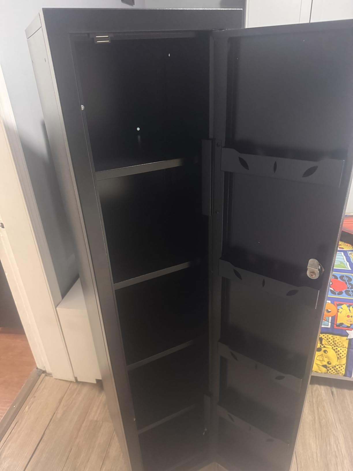 KAER Ammo Cabinet 59-Inch Tall Gun Cabinet Ammo Safe for Home Safes Use Quick Access with Ammunition Compartment and Removable Shelves Guns Accessories customer photo 1