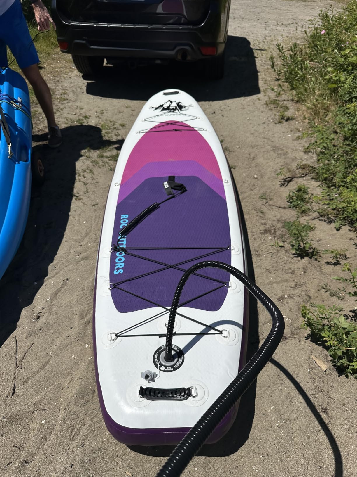 Roc Inflatable Stand Up Paddle Board 10' 6