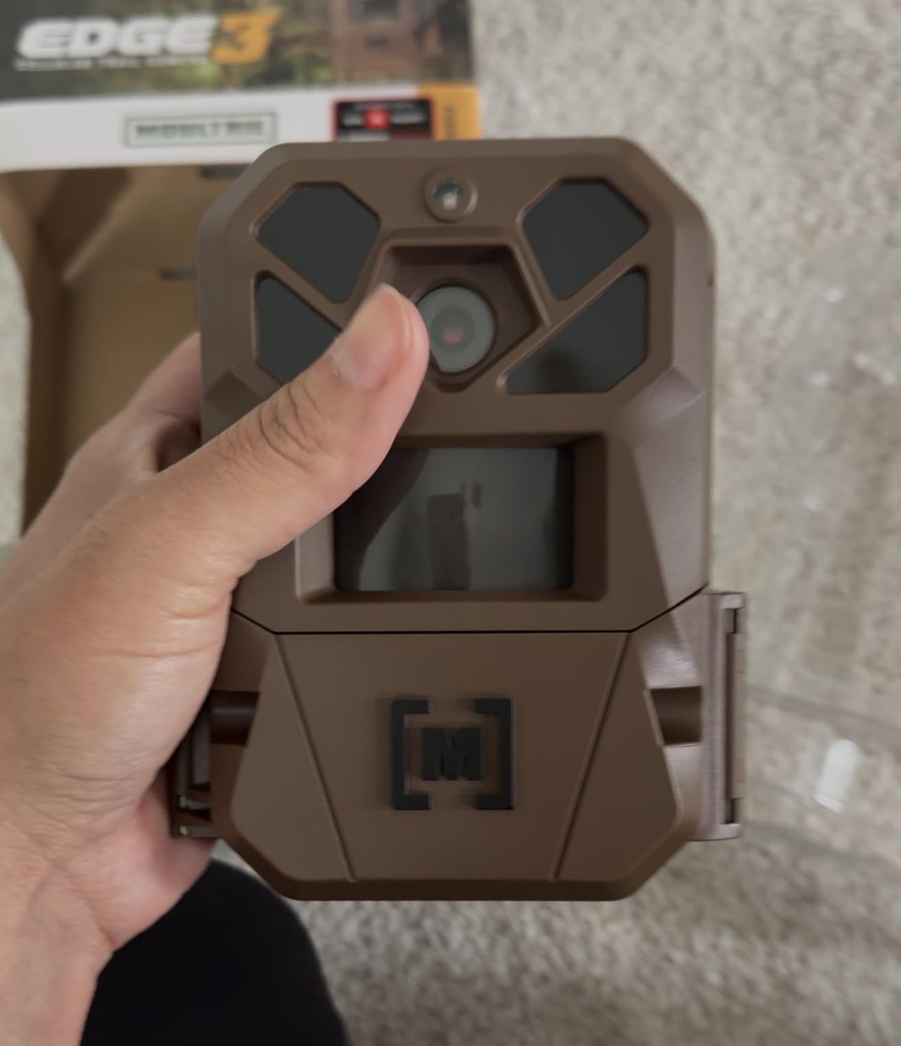 Moultrie Edge 3 Cellular Trail Camera - 40MP, 0.5s Trigger | Scout from Anywhere, HD photos via Mobile app, 1080p video, multi-carrier, low-glow flash, GPS, AI detection customer photo 1