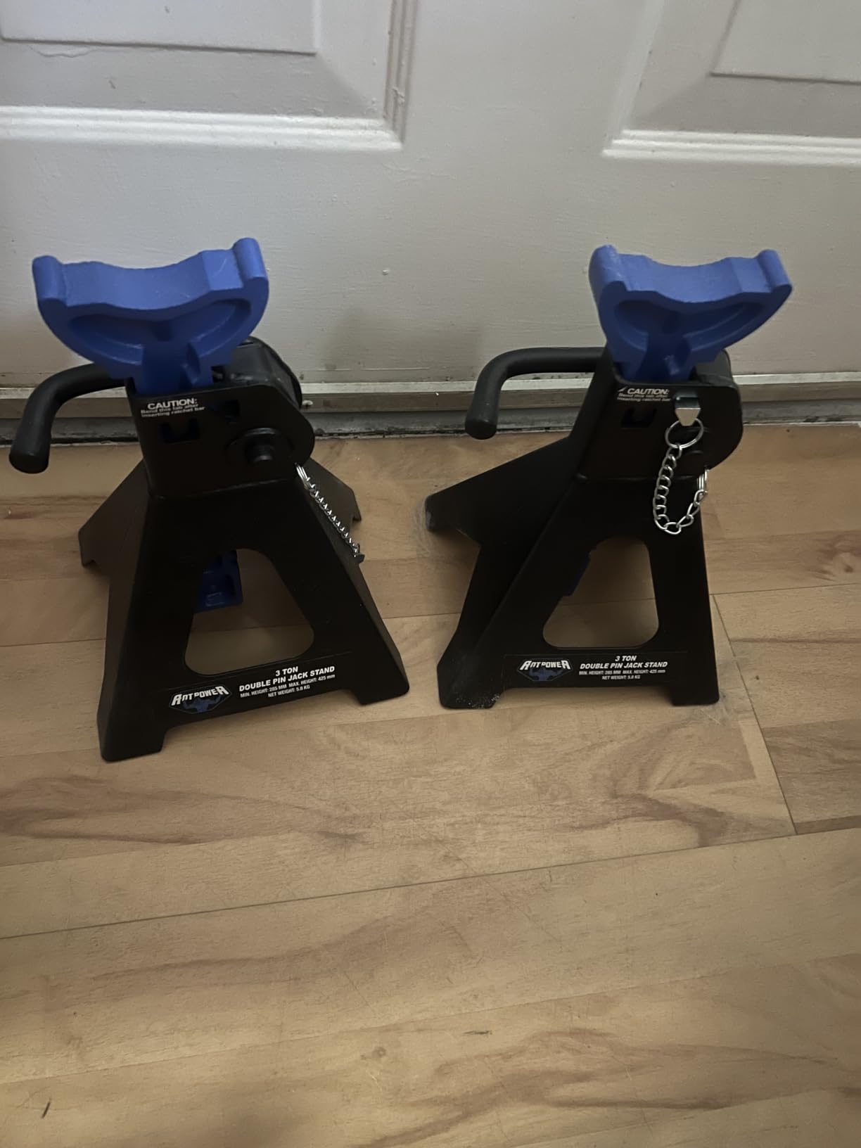 ANTPOWER Car Jack Stands 3 Ton (6,600 lbs) with Double Locking Heavy Duty 11.2