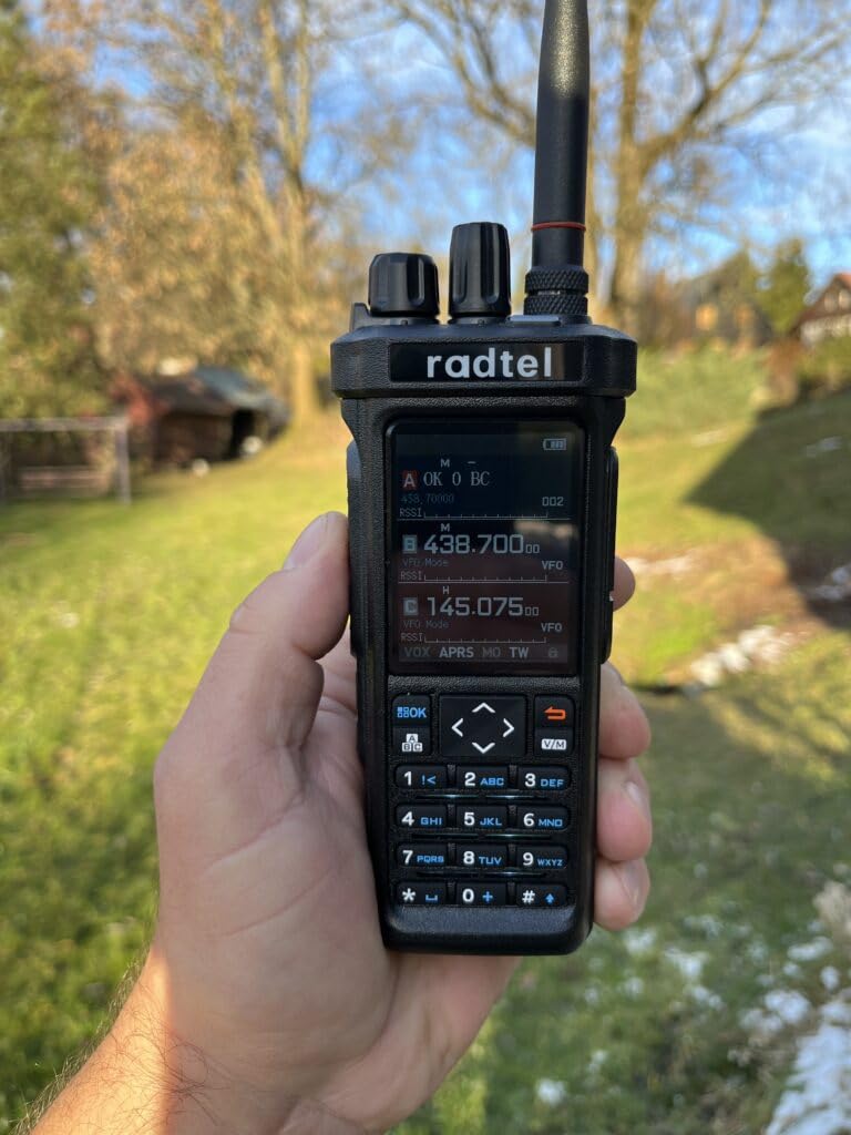 Radtel RT-950 PRO Ham Radio TX GPS/APRS, 10W Walkie Talkie Long Range Handheld Two Way Radio, AM/FM/CB/SW/MW/LW RX, Bluetooth APP Programming, NOAA, Spectrum Analyzer (with Programming Cable) customer photo 2