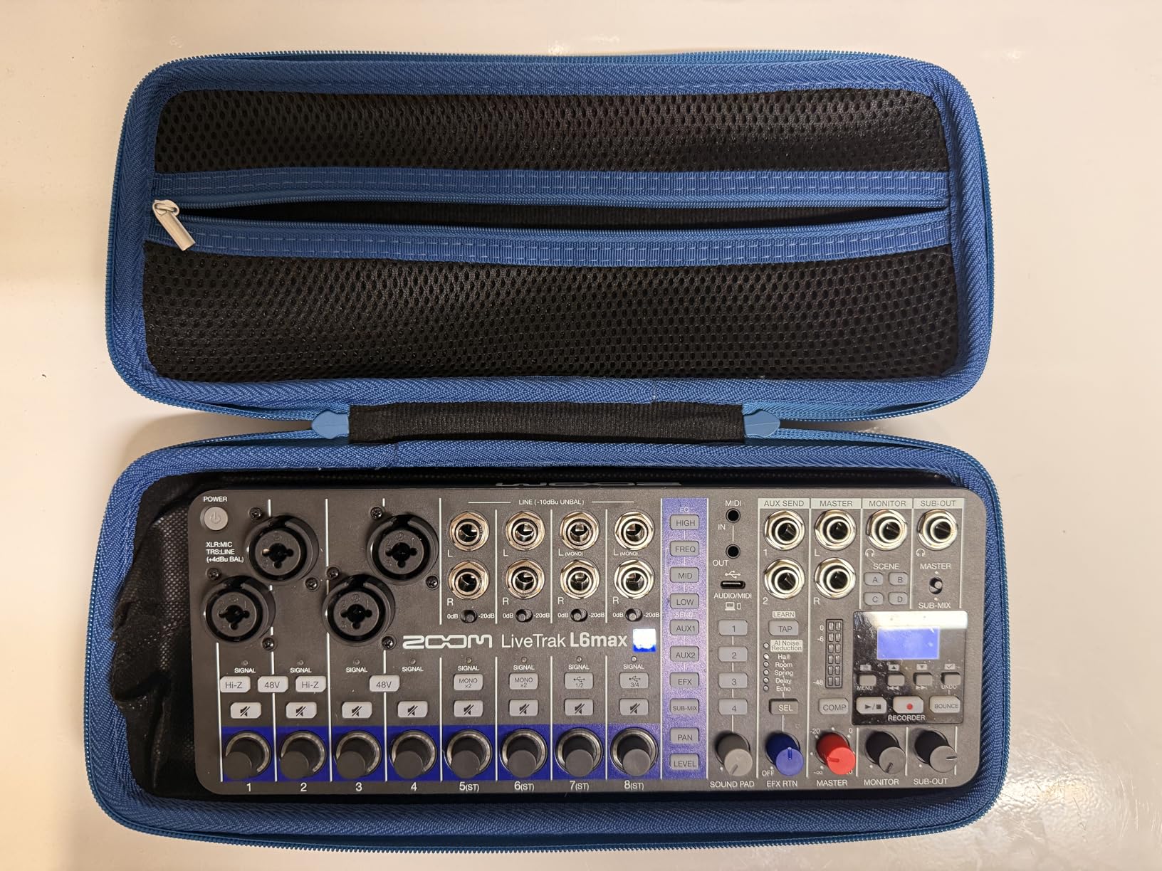Zoom LiveTrak L6max Mixer/Recorder for Musicians & Podcasters | Clip-Free Audio with 32-Bit Float, 12-Channel, Battery Powered customer photo 2