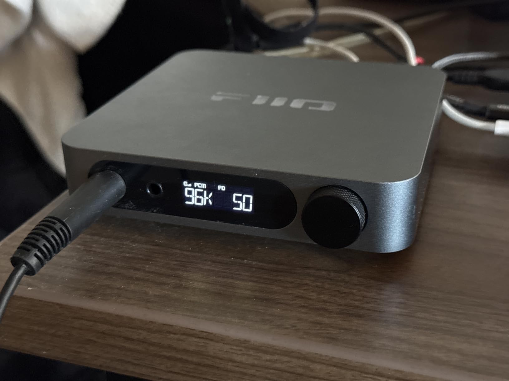 FiiO K11 Desktop 1400mW Power Balanced Headphone DAC & Amplifier 384kHz/24Bit DSD256 for Home Audio/PC 6.35mm/4.4mm/RCA/Coaxial/Optical (Titanium) customer photo 1