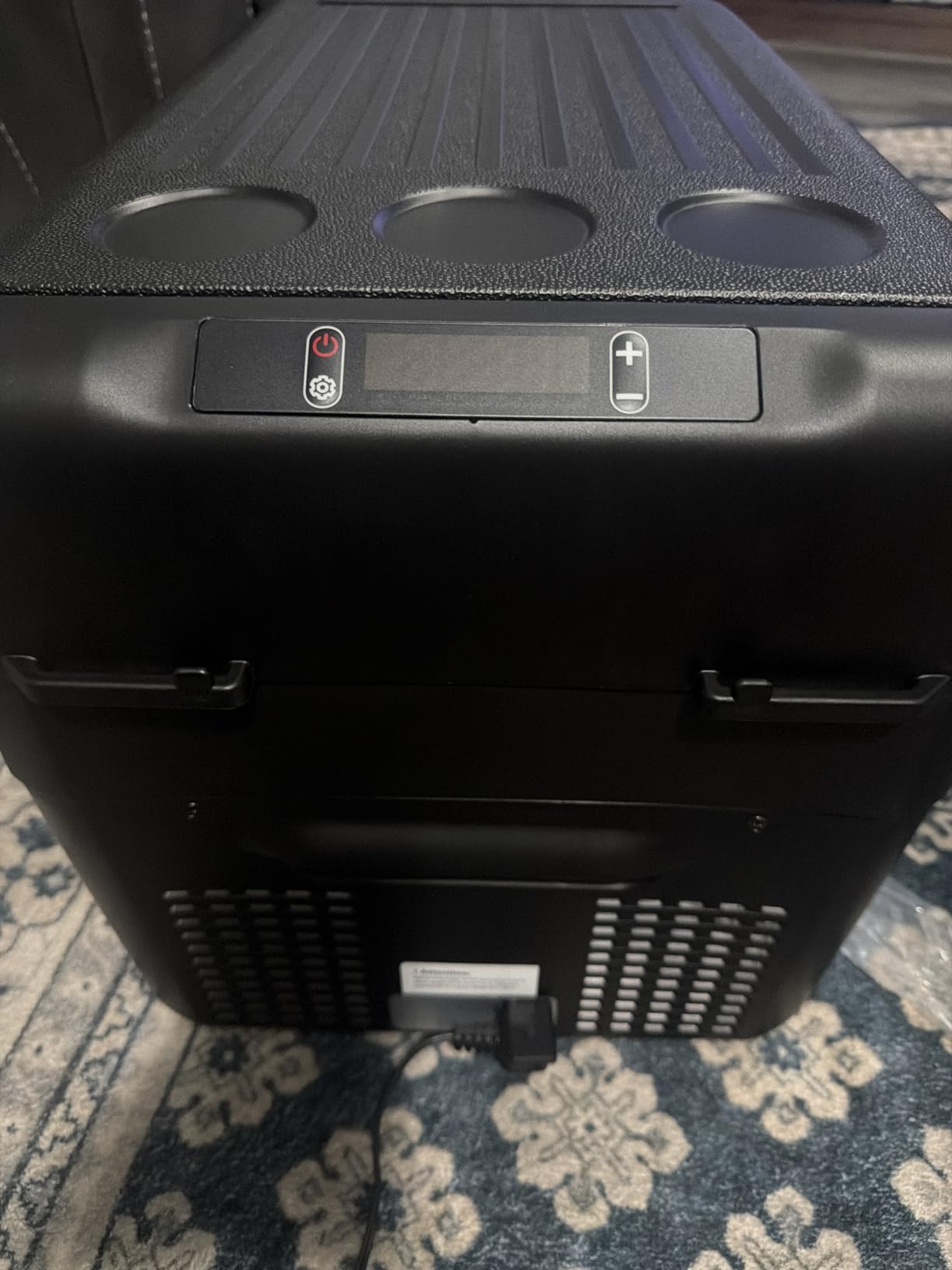 Feelfunn 12V Refrigerator - 27QT(25L) Portable Freezer, Electric Cooler for Car, Truck, RV, Van, Camping & Road Trip, Fast Cooling Fridge with 12/24V DC & 110-240V AC for Vehicle & Home Use,-4℉~68℉ customer photo 1