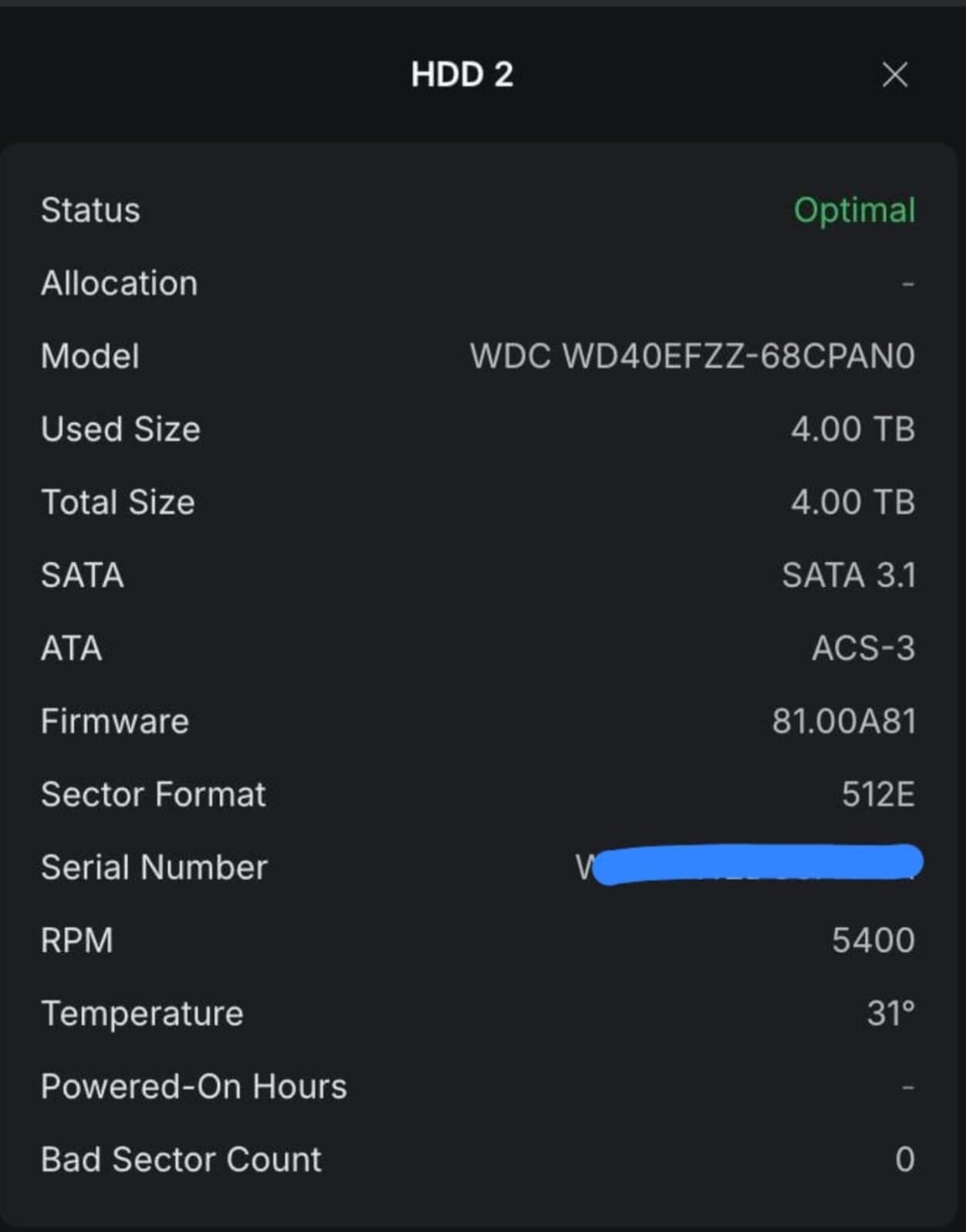 4TB WD Red Plus NAS Internal Hard Drive HDD - 5400 RPM, SATA 6 Gb/s, CMR, 128 MB Cache, 3.5