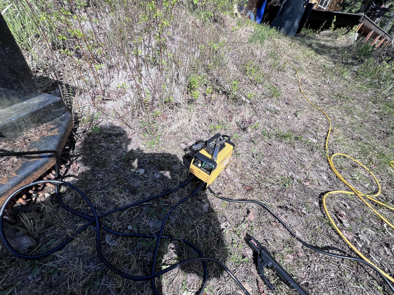 HONE Stick Welder 110V, Upgraded 205Amp Mini Welding Machine with Lift Tig Welding, IGBT Inverter Arc Welder Machine 110v with Hot Start Arc Force Anti-Stick VRD for 1/16