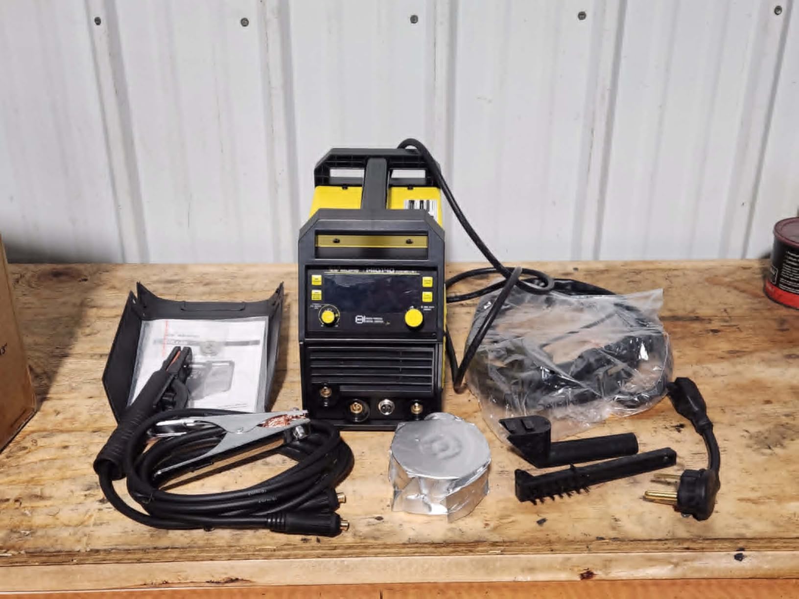 WELDPRO 140A MIG Welder 110/220V, 2026 Newest 5-in-1 Flux Core Welder, Synergic/Thickness Gasless MIG/Lift TIG/MMA/Spot Welding Machine, IGBT Inverter Welder with Large LED Digital Display, 2T/4T customer photo 2