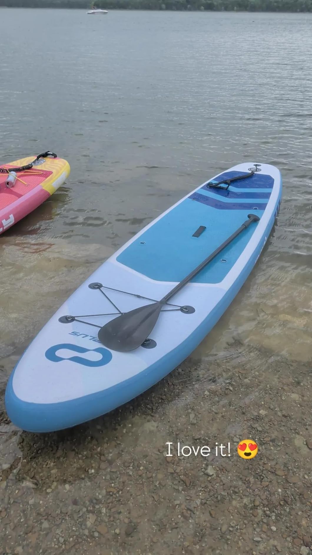 Goplus Inflatable Stand Up Paddle Board, 10FT/10.5FT/11FT SUP with Accessory Pack, Adjustable Paddle, Carry Bag, Fin, Hand Pump, Leash, Repair Kit customer photo 1
