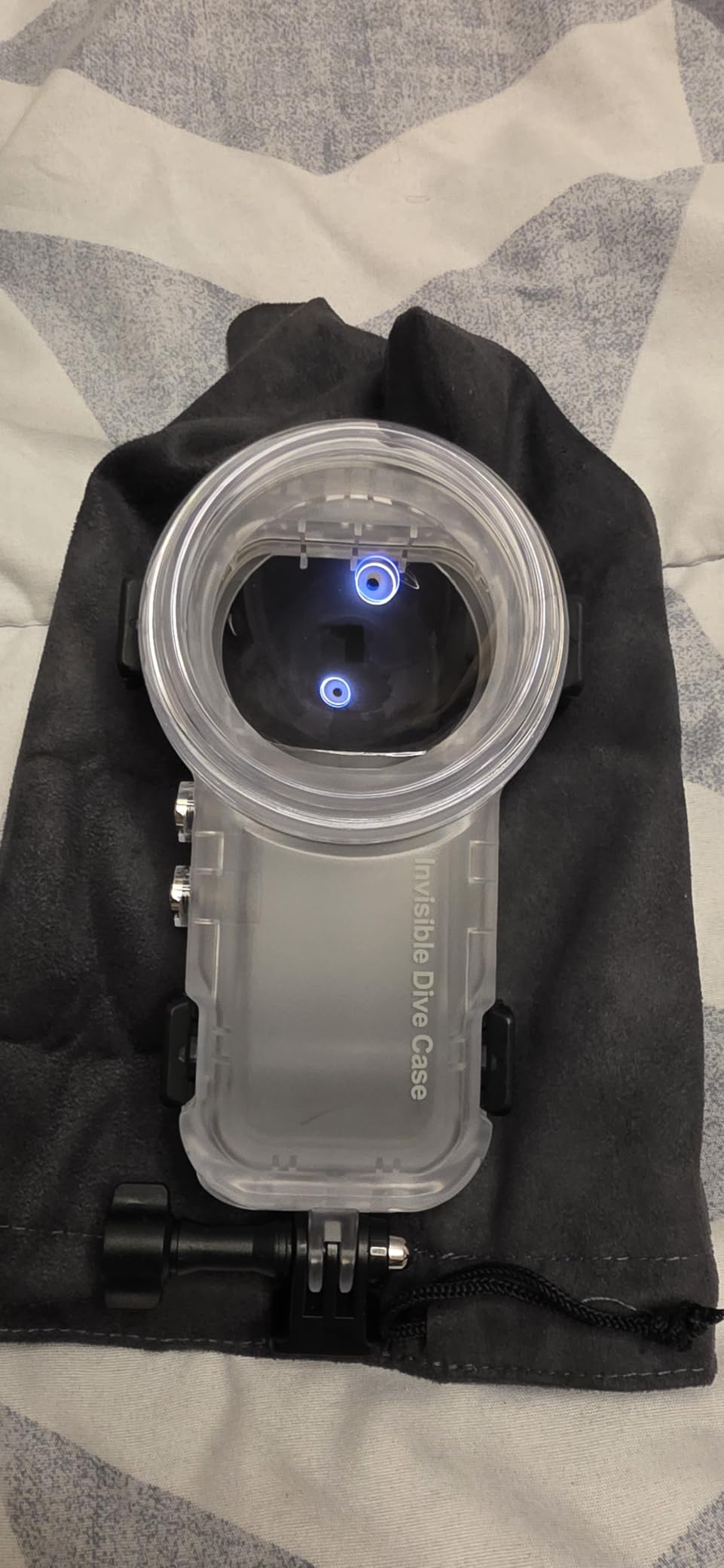 Invisible Dive Case Pro for Insta360 X5, 164ft/50m Crystal Clear 360 Video, Anti-Fog & No Distortion customer photo 1