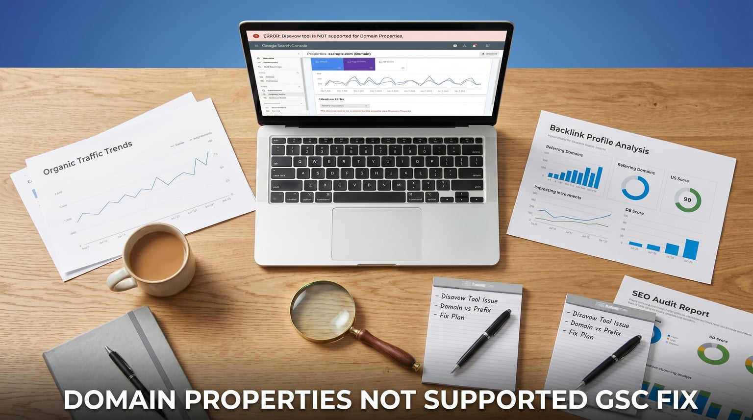 Fix Domain Properties Not Supported GSC Error: 2026 Guide